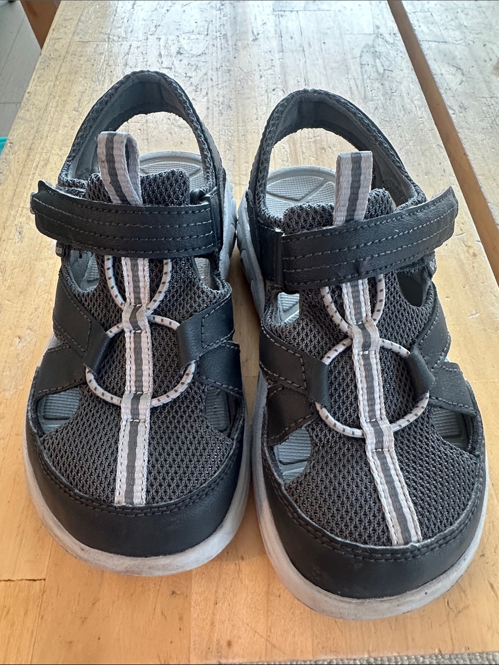 Columbia Youth Gray Sport Sandals